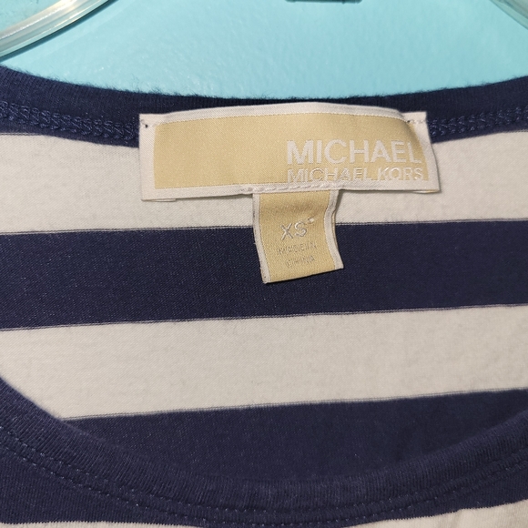 Michael Kors T-Shirt Dress Black & White sz. XS - Picture 4 of 8